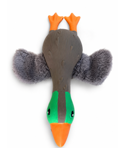 Duck-shaped cat toy